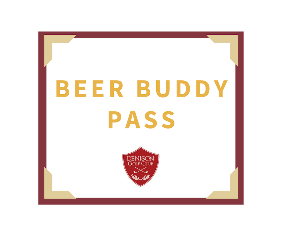 Beer Buddy Pass - Denison Golf Club